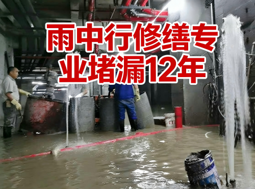 北碚地下室防水堵漏案例